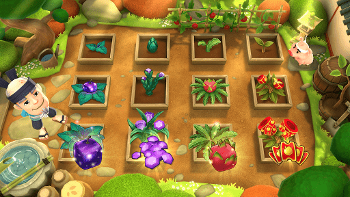 Fruit Ninja blade collection screen showing various unlockable swords with unique visual effects