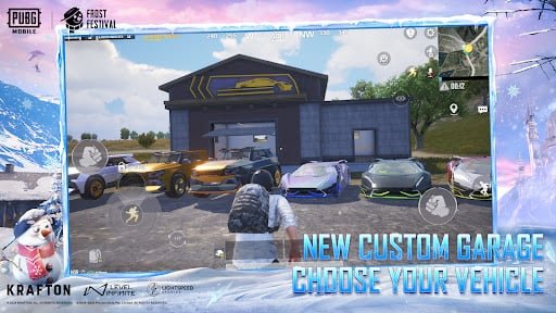 Close-quarters combat inside a building with shotgun blast effects and debris