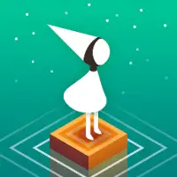 Monument Valley game icon showing geometric architecture